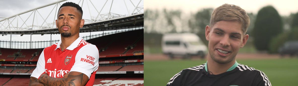 Emile Smith Rowe praises Gabriel Jesus' impact for Arsenal: "He's ridiculous!"